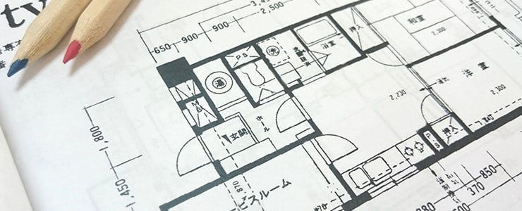 賃貸･借家の間取り図